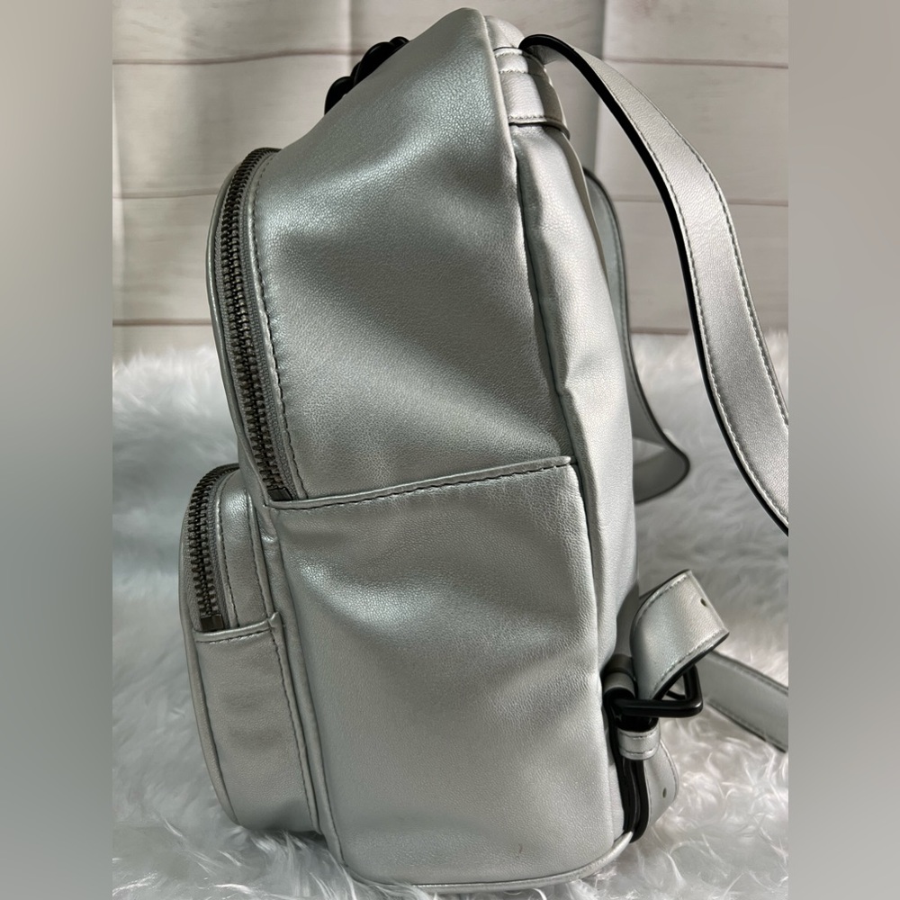Dkny Mini Abby Silver Backpack - image 6